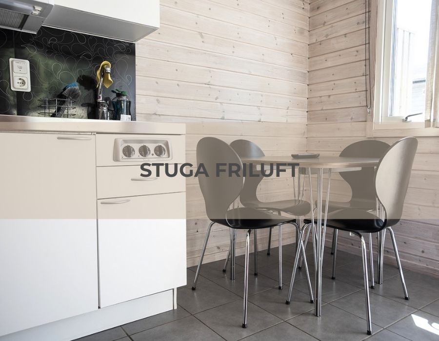 stuga friluft i strandbynj